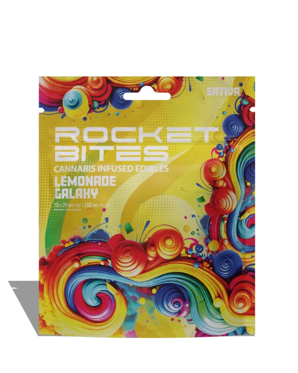 ROCKET Lemonade Galaxy Gummies 10x20mg